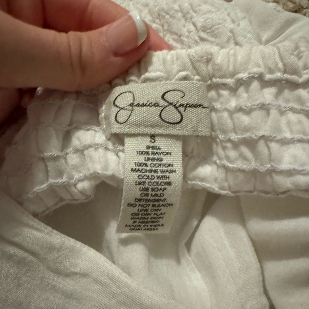 White Eyelet Sundress - Picture 2 of 2
